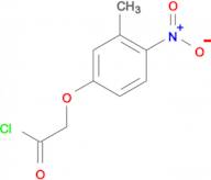 (3-methyl-4-nitrophenoxy)acetyl chloride