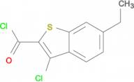 3-chloro-6-ethyl-1-benzothiophene-2-carbonyl chloride