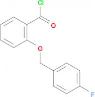 2-[(4-fluorobenzyl)oxy]benzoyl chloride