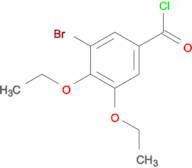 3-bromo-4,5-diethoxybenzoyl chloride