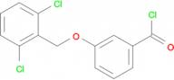3-[(2,6-dichlorobenzyl)oxy]benzoyl chloride