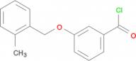 3-[(2-methylbenzyl)oxy]benzoyl chloride