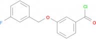 3-[(3-fluorobenzyl)oxy]benzoyl chloride