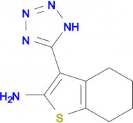[3-(1H-tetrazol-5-yl)-4,5,6,7-tetrahydro-1-benzothien-2-yl]amine