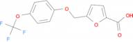 5-{[4-(trifluoromethoxy)phenoxy]methyl}-2-furoic acid