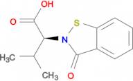 (2S)-3-methyl-2-(3-oxo-1,2-benzisothiazol-2(3H)-yl)butanoic acid
