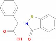 (2S)-(3-oxo-1,2-benzisothiazol-2(3H)-yl)(phenyl)acetic acid