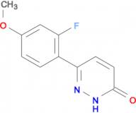 6-(2-fluoro-4-methoxyphenyl)pyridazin-3(2H)-one