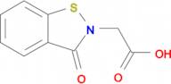 (3-oxo-1,2-benzisothiazol-2(3H)-yl)acetic acid