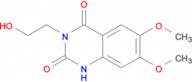 3-(2-hydroxyethyl)-6,7-dimethoxyquinazoline-2,4(1H,3H)-dione