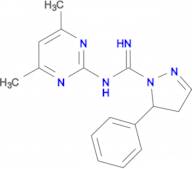 N-(4,6-dimethylpyrimidin-2-yl)-5-phenyl-4,5-dihydro-1H-pyrazole-1-carboximidamide
