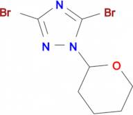 3,5-dibromo-1-(tetrahydro-2H-pyran-2-yl)-1H-1,2,4-triazole