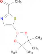 1-[5-(4,4,5,5-tetramethyl-1,3,2-dioxaborolan-2-yl)-1,3-thiazol-2-yl]ethanone