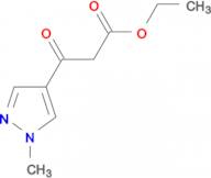 ethyl 3-(1-methyl-1H-pyrazol-4-yl)-3-oxopropanoate
