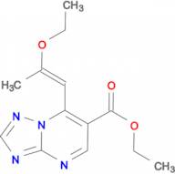 ethyl 7-[(1E)-2-ethoxyprop-1-en-1-yl][1,2,4]triazolo[1,5-a]pyrimidine-6-carboxylate