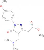 methyl [(4Z)-4-[(dimethylamino)methylene]-1-(4-methoxyphenyl)-5-oxo-4,5-dihydro-1H-pyrazol-3-yl]acetate