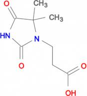 3-(5,5-dimethyl-2,4-dioxoimidazolidin-1-yl)propanoic acid