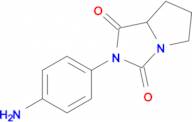 2-(4-aminophenyl)tetrahydro-1H-pyrrolo[1,2-c]imidazole-1,3(2H)-dione