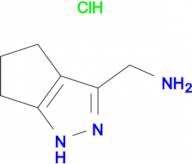 (1,4,5,6-tetrahydrocyclopenta[c]pyrazol-3-ylmethyl)amine hydrochloride