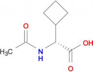 (R)-2-ACETAMIDO-2-CYCLOBUTYLACETIC ACID