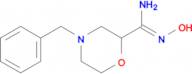 4-BENZYL-N'-HYDROXYMORPHOLINE-2-CARBOXAMIDINE