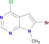 6-BROMO-4-CHLORO-7-METHYL-7H-PYRROLO[2,3-D]PYRIMIDINE