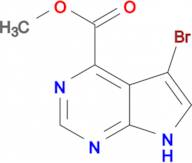 METHYL 5-BROMO-7H-PYRROLO[2,3-D]PYRIMIDINE-4-CARBOXYLATE