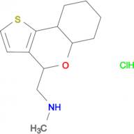 (5a,6,7,8,9,9a-hexahydro-4H-thieno[3,2-c]chromen-4-ylmethyl)methylamine hydrochloride