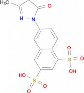 6-(3-methyl-5-oxo-4,5-dihydro-1H-pyrazol-1-yl)naphthalene-1,3-disulfonic acid