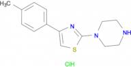 1-[4-(4-methylphenyl)-1,3-thiazol-2-yl]piperazine hydrochloride