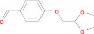 4-[2-(1,3-Dioxolan-2-yl)methoxy]benzaldehyde