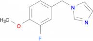 1-(3-Fluoro-4-methoxybenzyl)imidazole