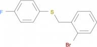 1-Bromo-2-[(4-fluorophenyl)sulfanylmethyl]benzene