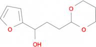 3-[2-(1,3-Dioxanyl)]-1-(2-furyl)-1-propanol