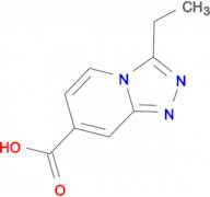 3-Ethyl-[1,2,4]triazolo[4,3-a]pyridine-7-carboxylic acid