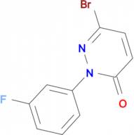 6-Bromo-2-(3-fluorophenyl)pyridazin-3(2H)-one