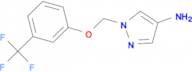 1-{[3-(trifluoromethyl)phenoxy]methyl}-1H-pyrazol-4-amine