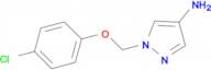 1-[(4-chlorophenoxy)methyl]-1H-pyrazol-4-amine