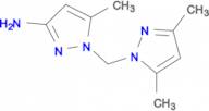 1-[(3,5-dimethyl-1H-pyrazol-1-yl)methyl]-5-methyl-1H-pyrazol-3-amine
