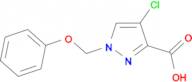 4-chloro-1-(phenoxymethyl)-1H-pyrazole-3-carboxylic acid