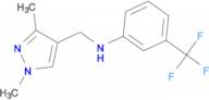 N-[(1,3-dimethyl-1H-pyrazol-4-yl)methyl]-N-[3-(trifluoromethyl)phenyl]amine