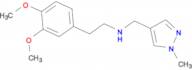 N-[2-(3,4-dimethoxyphenyl)ethyl]-N-[(1-methyl-1H-pyrazol-4-yl)methyl]amine