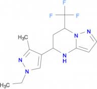 5-(1-ethyl-3-methyl-1H-pyrazol-4-yl)-7-(trifluoromethyl)-4,5,6,7-tetrahydropyrazolo[1,5-a]pyrimidine