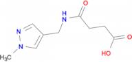4-{[(1-methyl-1H-pyrazol-4-yl)methyl]amino}-4-oxobutanoic acid