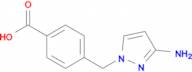 4-[(3-amino-1H-pyrazol-1-yl)methyl]benzoic acid
