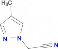(4-methyl-1H-pyrazol-1-yl)acetonitrile