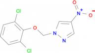 1-[(2,6-dichlorophenoxy)methyl]-4-nitro-1H-pyrazole