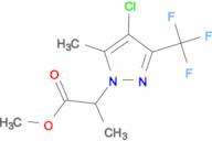 methyl 2-[4-chloro-5-methyl-3-(trifluoromethyl)-1H-pyrazol-1-yl]propanoate