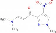 (2Z)-3-(dimethylamino)-1-(1-methyl-4-nitro-1H-pyrazol-3-yl)prop-2-en-1-one