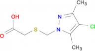 {[(4-chloro-3,5-dimethyl-1H-pyrazol-1-yl)methyl]thio}acetic acid